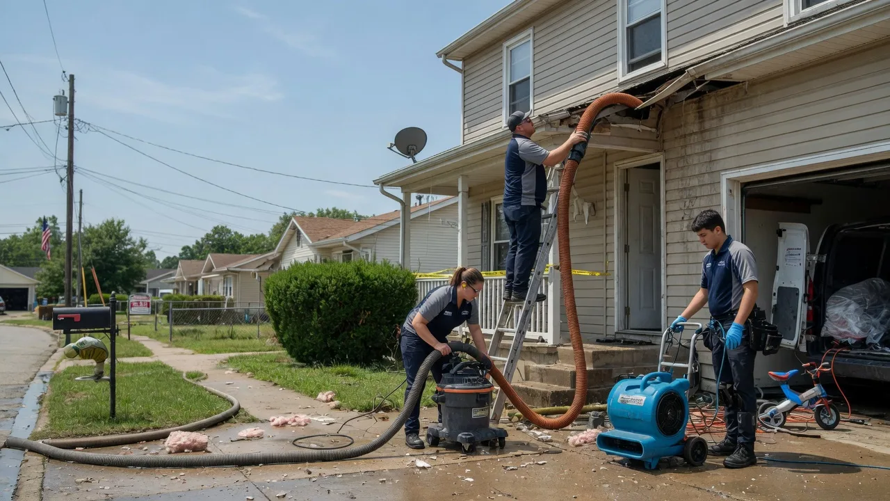 Water Damage Restoration in Bagwell, TX near me